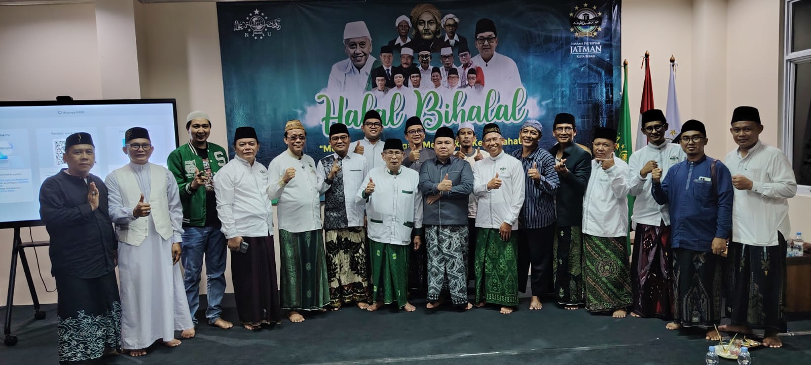 Halal Bihalal JATMAN Bekasi: Perkuat Silaturahmi dan Teguhkan Spiritualitas Umat