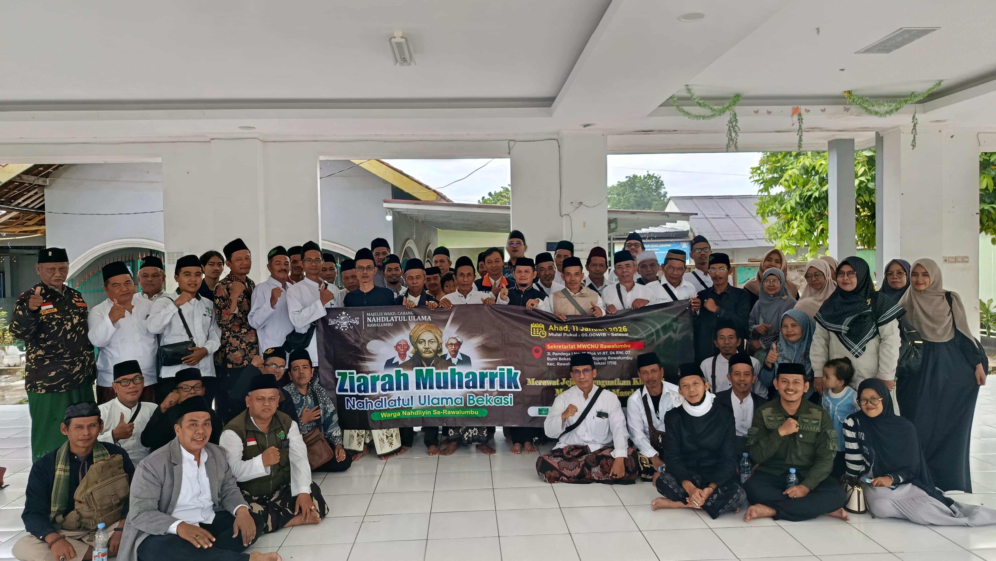 MWCNU Rawalumbu Gelar Ziarah Muharrik NU Bekasi, Sambut 1 Abad Masehi Nahdlatul Ulama